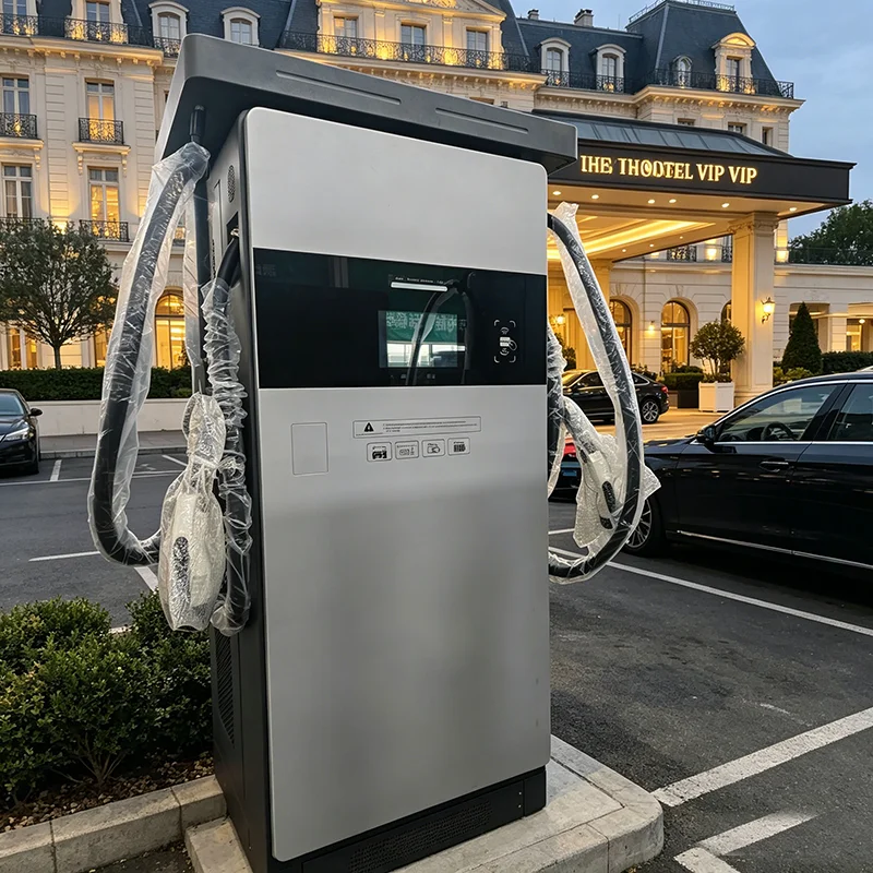 CE Certified Plug & Charge CCS2 Commercial DC Charging Pile