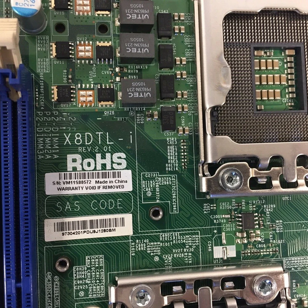 Mainboard For Supermicro X8DTL-I S5500 LGA1366 DDR3 Motherboard Fully Tested