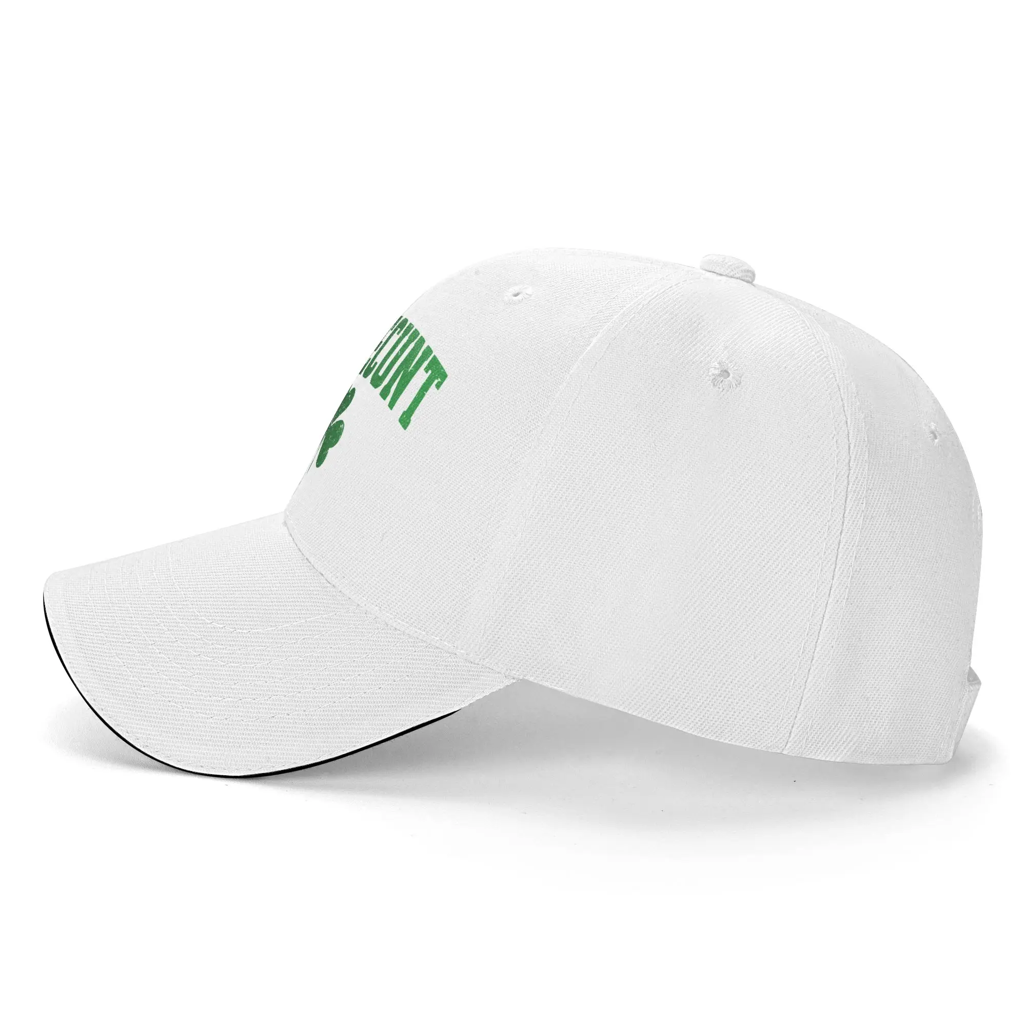 Leprecunt Irish St Patricks Day Casual Baseball Cap Summer Trucker Hat Outdoor Sports Snapback Cap Unisex-Teens Baseball Caps