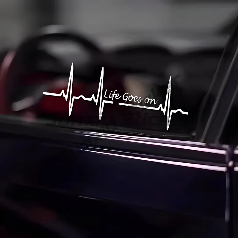 

Life Goes on, Personal and Creative Sentiments Creative&funny Stickers for Cartoon Fans&lover,high Quality for Car Trucks Motorc