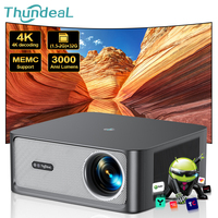 ThundeaL 1080P Projector WiFi Full HD Projector TD98Pro Android 4K Video Movie  TD98 Pro Smart TV Phone Home Theater Cinema Beam
