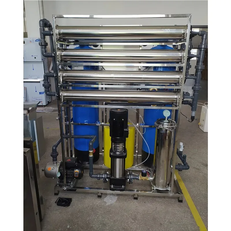 Single Machine Reverse Osmosis 500L/H Commercial Reverse Osmosis Water Treatment System