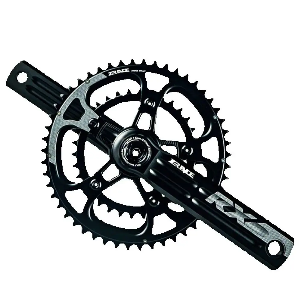 New road bike advanced crankset fixed double disc gear crankset 50/34T crank aluminum alloy 165/170/172.5/175 cycling chainring