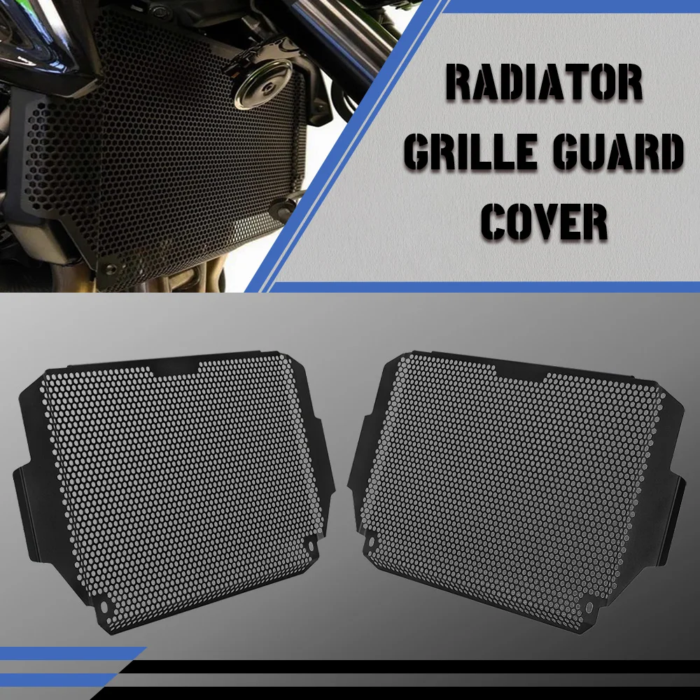 

Motorcycle Radiator Grill Cover Motorbike Engine Protector Cover Radiator Cooling Protector For Kawasaki z900 2017 2018 2019