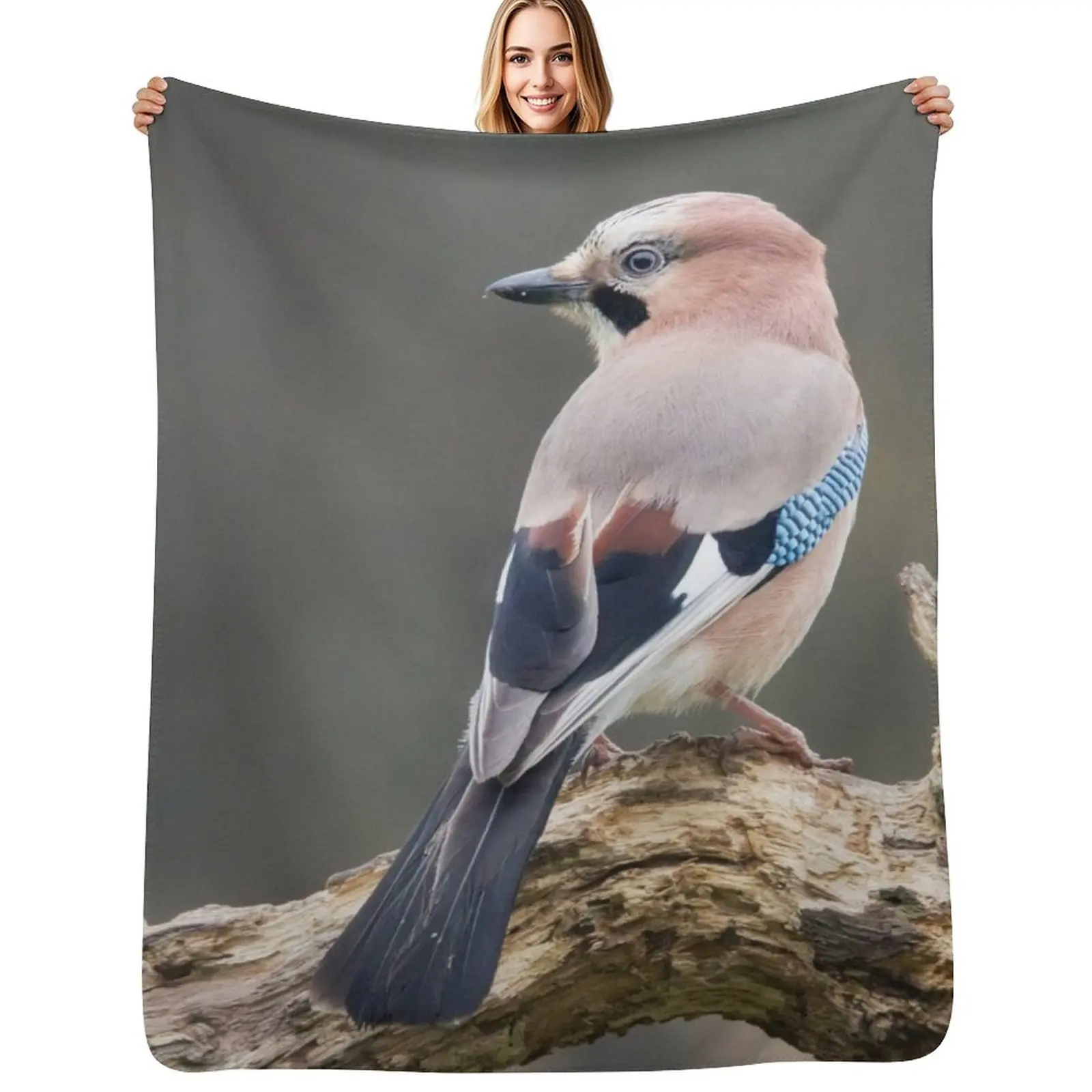 Eurasian Jay #1 Throw Blanket Retros Polar decorative Decorative Sofas manga Travel Blankets