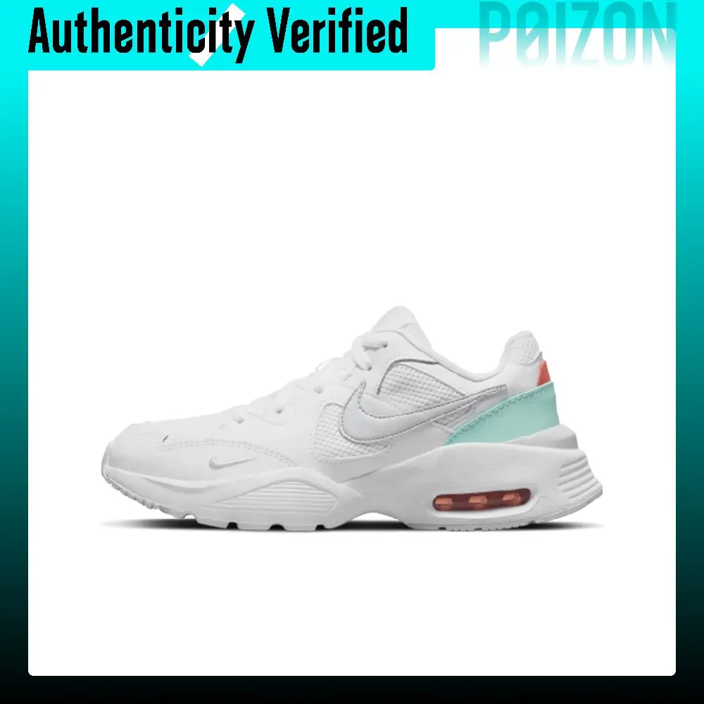 Nike Air Max Fusion Running Shoes Women's Low-top White/Green CJ1671-106