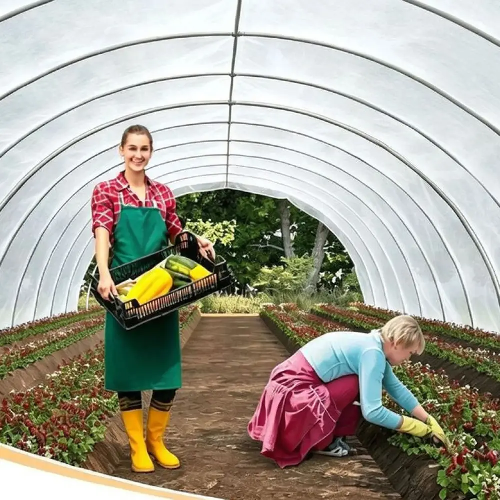 Thickened 40g Non Woven Garden Shade Cloth Protective Plant Netting For Vegetables Seedlings Sunscreen Breathable Mesh Cover