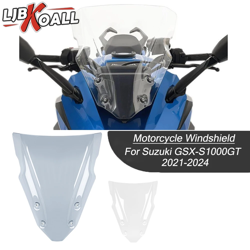 

GSX-S 1000GT Windshield Windscreen Wind Deflector Shield Screen For Suzuki GSX-S1000GT 2021 2022 2023 2024 GSXS1000 GSXS 1000 GT