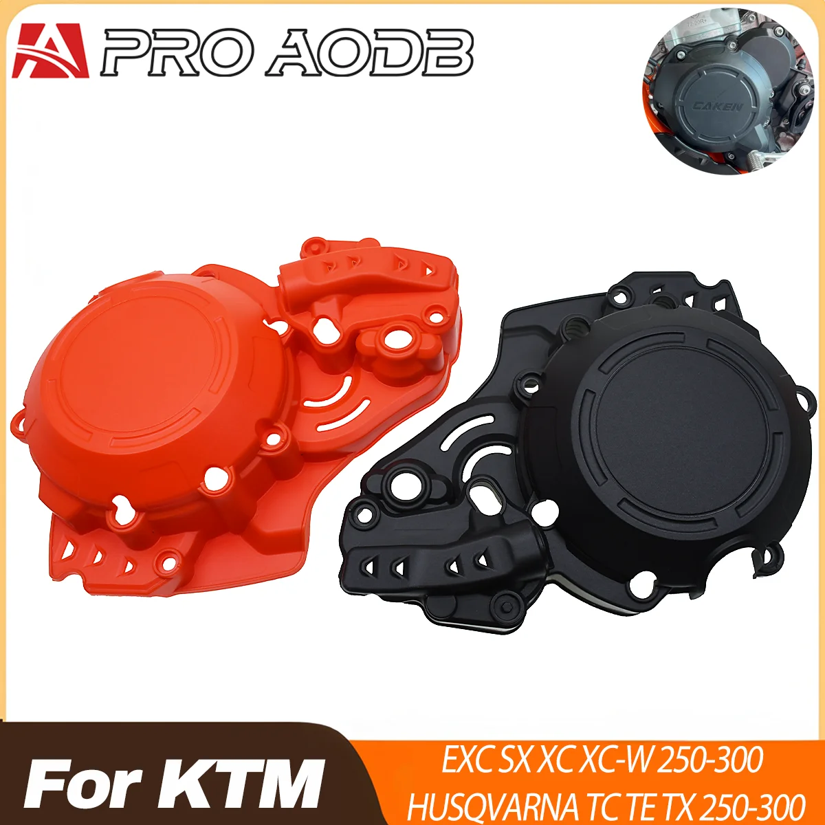 Motorcycle Clutch Cover Ignition Protector Guard For KTM PRO 2T 250 300 SX XC XCW EXC TPI For GASGAS EX EX MC Husqvarna TC TE TX