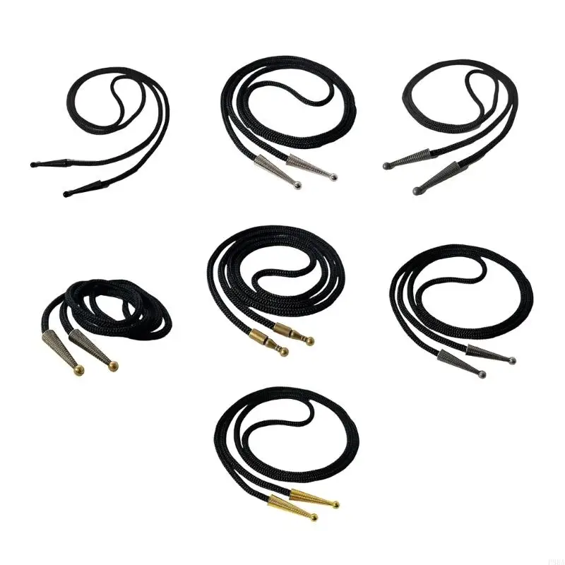 

P88A Personalizing Bolo Accessory Nylon Cord With Engraved Charm Tie Replacement Part