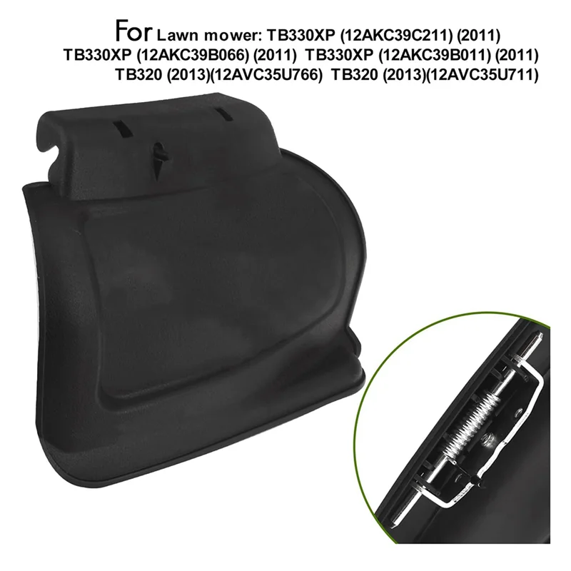 

ABAE-Side Discharge Chute& Hinged Mulch Plug 731-07131 987-02516A For MTD Craftsman 21" Hand-Pushed Lawn Mower