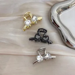 Mini hair accessories clips claw for women girl pin rhinestone Crab vintage popular trendy leading fashion cute Kawaii kpop new