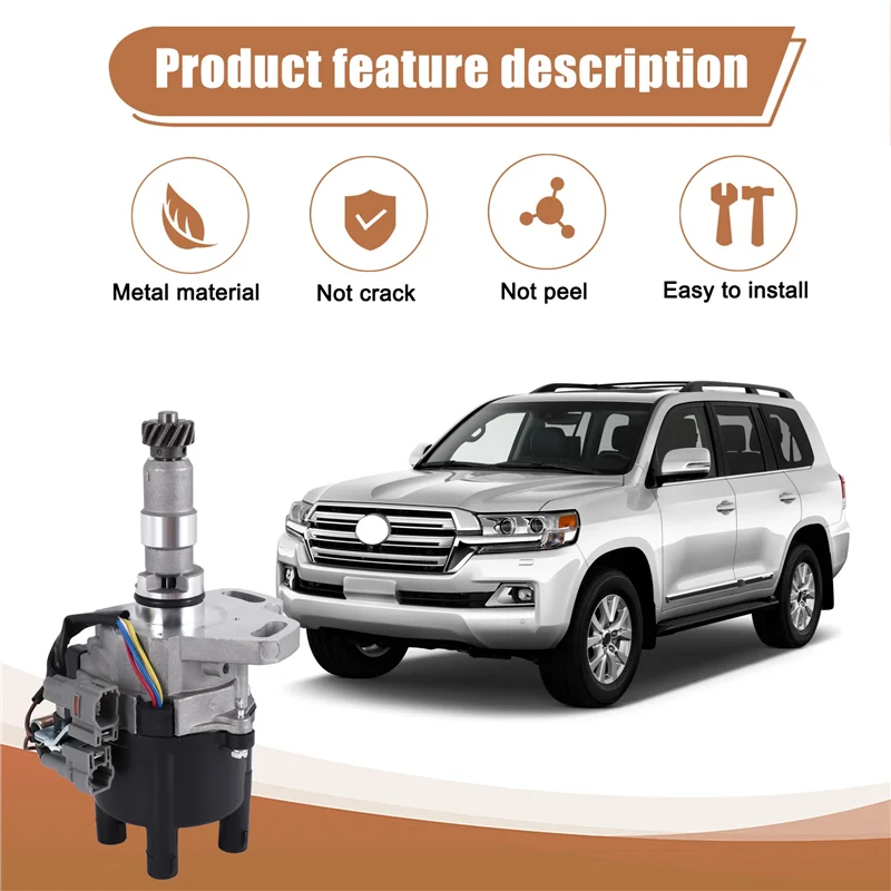 

AB61-1 Pcs Ignition Distributor For Toyota 1RZ 2RZ 3RZ Engine 19020-75030 19020-75040 19020-75031 1902075030 1902075040