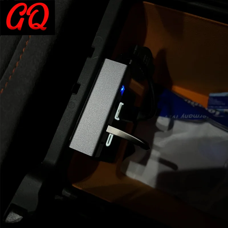 ل Zeekr 001 2021 2022 2023 2024 Zeekr X سيارة 4 منافذ USB نوع-C عالية السرعة تحويل محول الملحقات