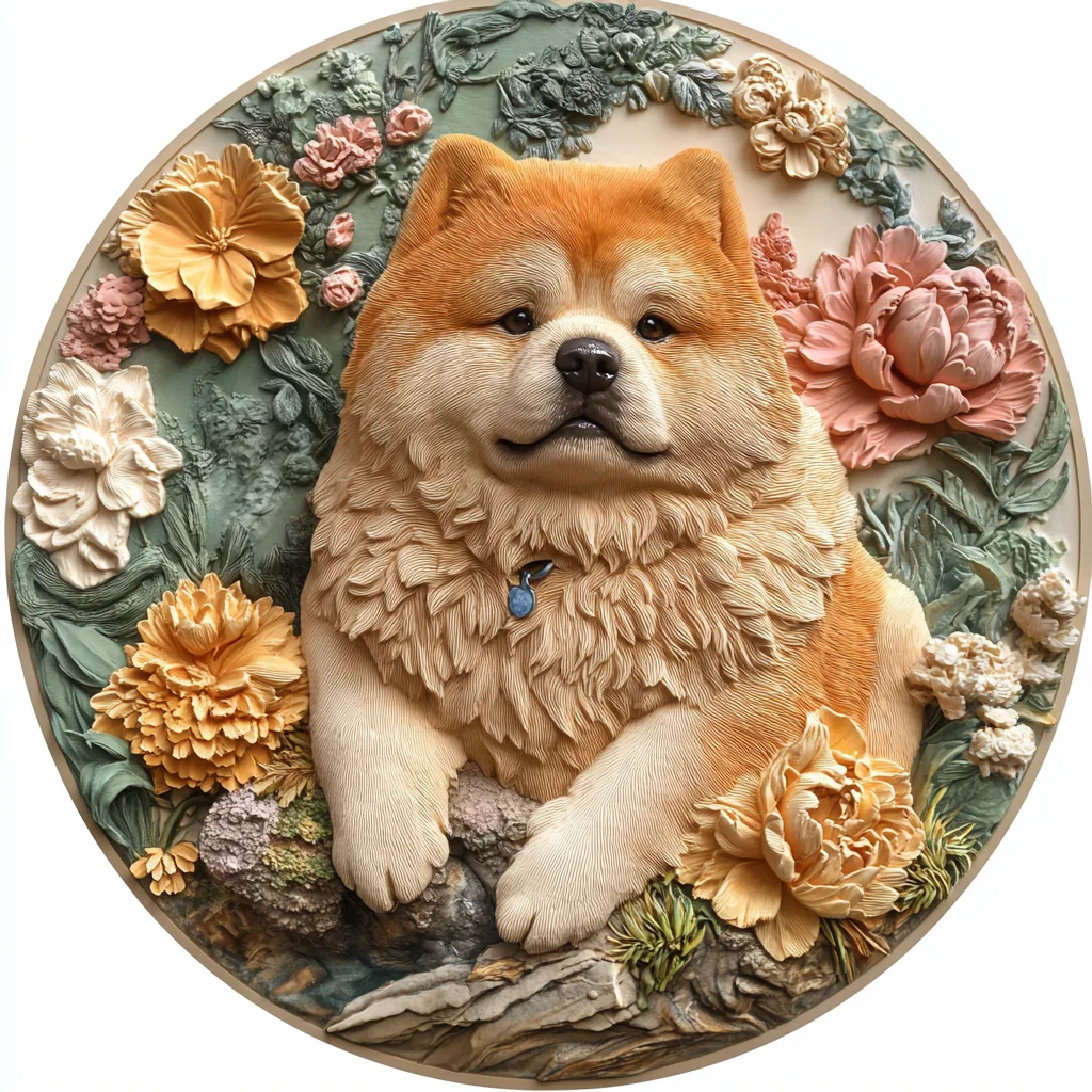 Premium Quality Decorative Painting, Personalized Souvenir Tombstone for Dogs - Waterproof & Rust-Free Memorial Art