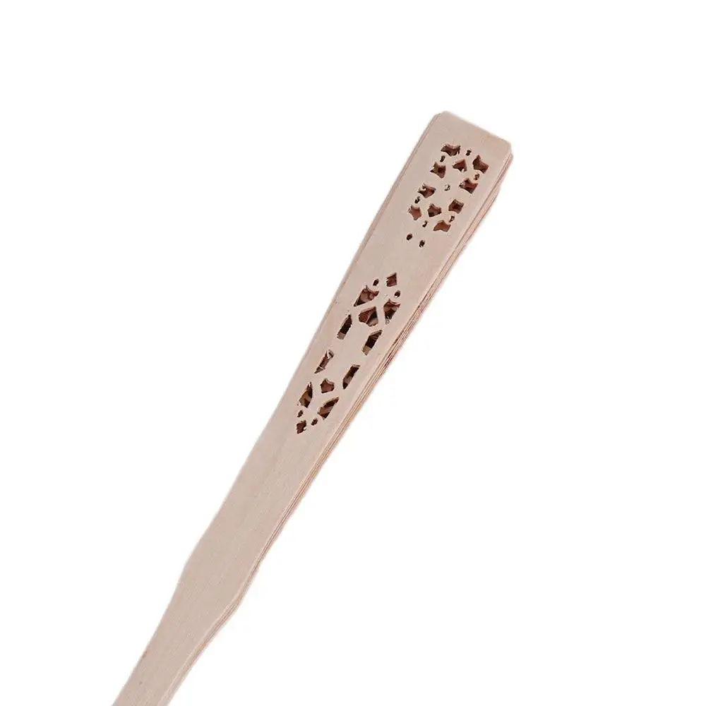 Accessories Punched Wood Fan Sandalwood Fan Hand-held Hollow Dance Hand Fans Folding Fans Photo Prop Tool Hand Held Flower Fans