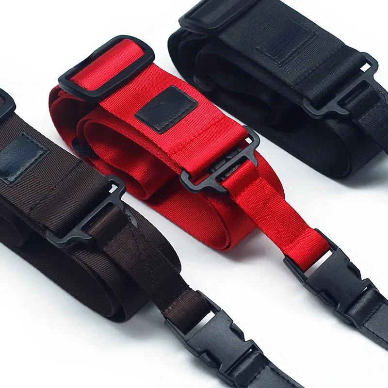 

2023 New Foreign Trade Product Hot Sale Guitar Strap Nylon Leather for Guitar Ballad Electric Guitar Strap