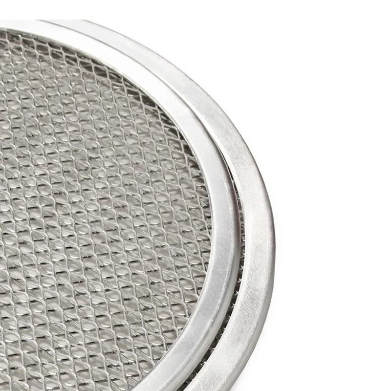 15/23/38 DIY Pizza Screen Baking Tray Round Pizza Baking Tray Metal Net Non-stick Mold For Oven