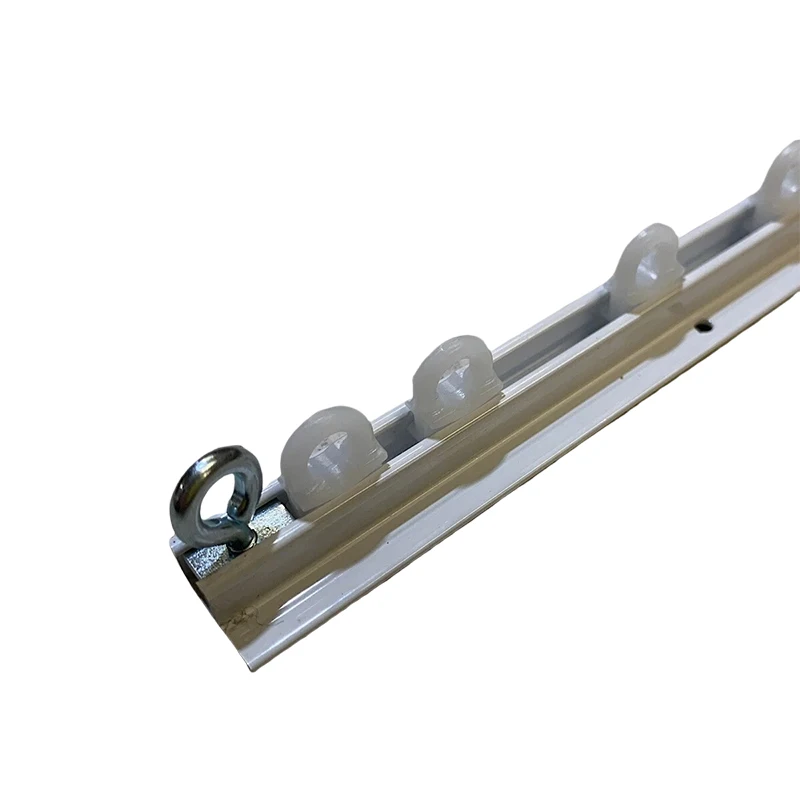 50PCS Curtain Track Gliders Runners Eyes Hooks For Micro Gliss Campervan Caravan Track 10mm X 6mm Slim