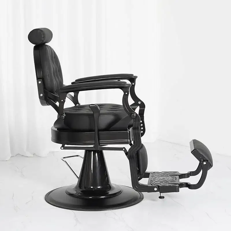 Workshop Adjustable Barber Chair Shampoo Styling Tattoo Wash Men Recliner Barber Chair Salon  Barber Accesories