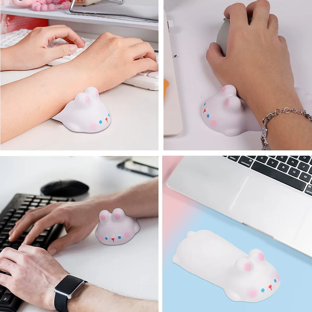 Cute Mouse Pad Wrist Rest Support For Table Ornament PC Laptop Accessories For Squishy Toys Backlit Gaming Mouse MIni Mouse Pad