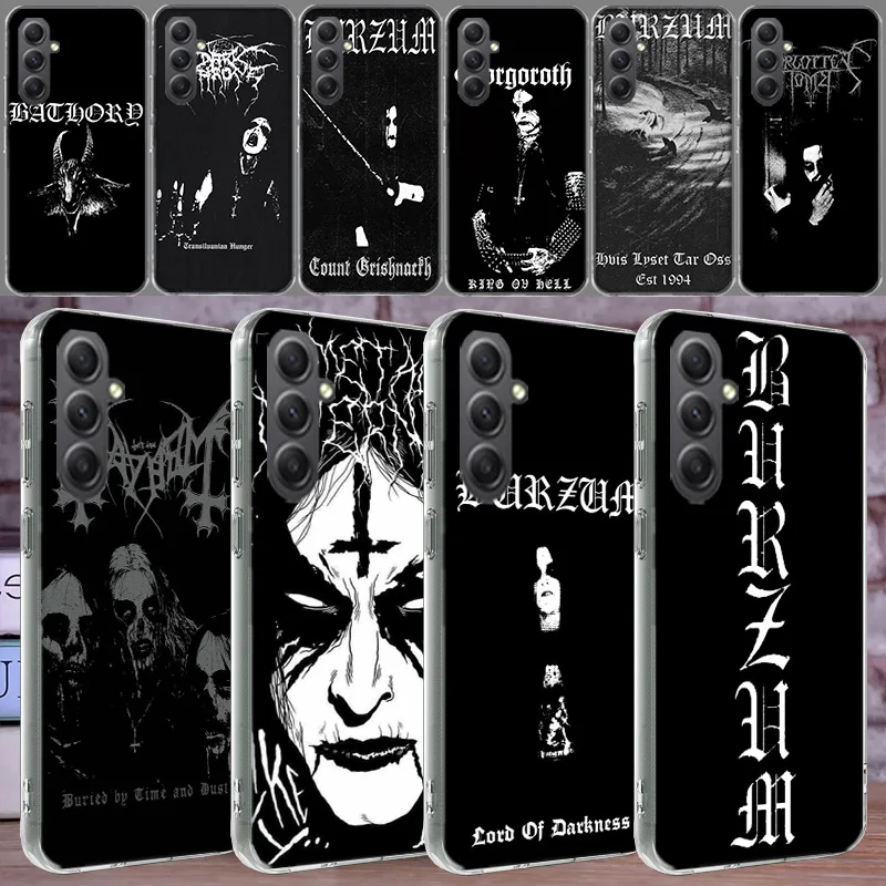 Чехол Burzum Filosofem BRZM для телефона Samsung Galaxy A12 A22 A32 A52 A52S A13 A23 A33 A53 A14 A24 A34 A54 5G A73 A42 A9 A8 A7 A6