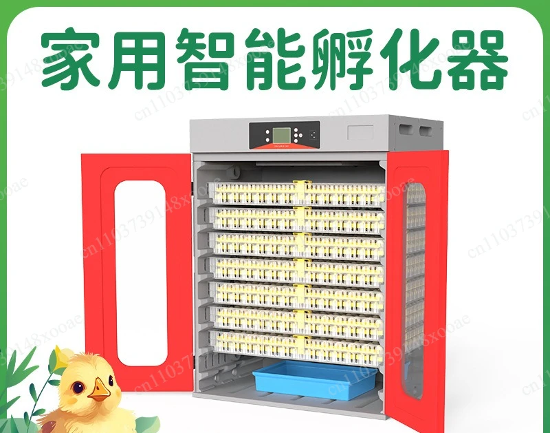 Multifunctional 3-in-1 Egg Incubator and Brooder Hatcher, with Automatic Humidity Control Industrial Hatching for Poultry