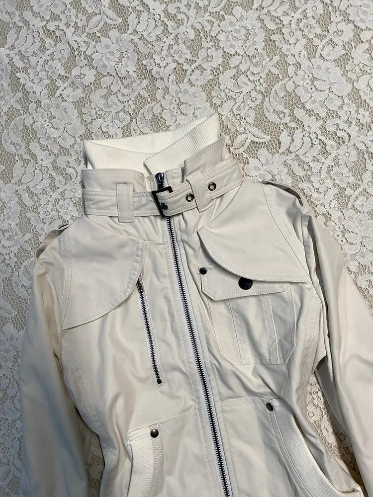 Hip Hop manteau femme vêtements Punk gothique Streetwear Vintage veste Y2k années 90 esthétique Harajuku fille chaude vêtements d'extérieur Grunge marée décontractée