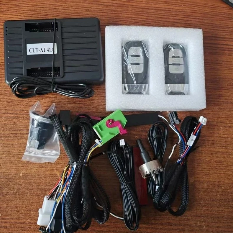 

Upgrade Passive Keyless Entry System For Audi A6 06-11 Keyless Go Convert Car To Push Start Ignition Kit , Remote Car Starter