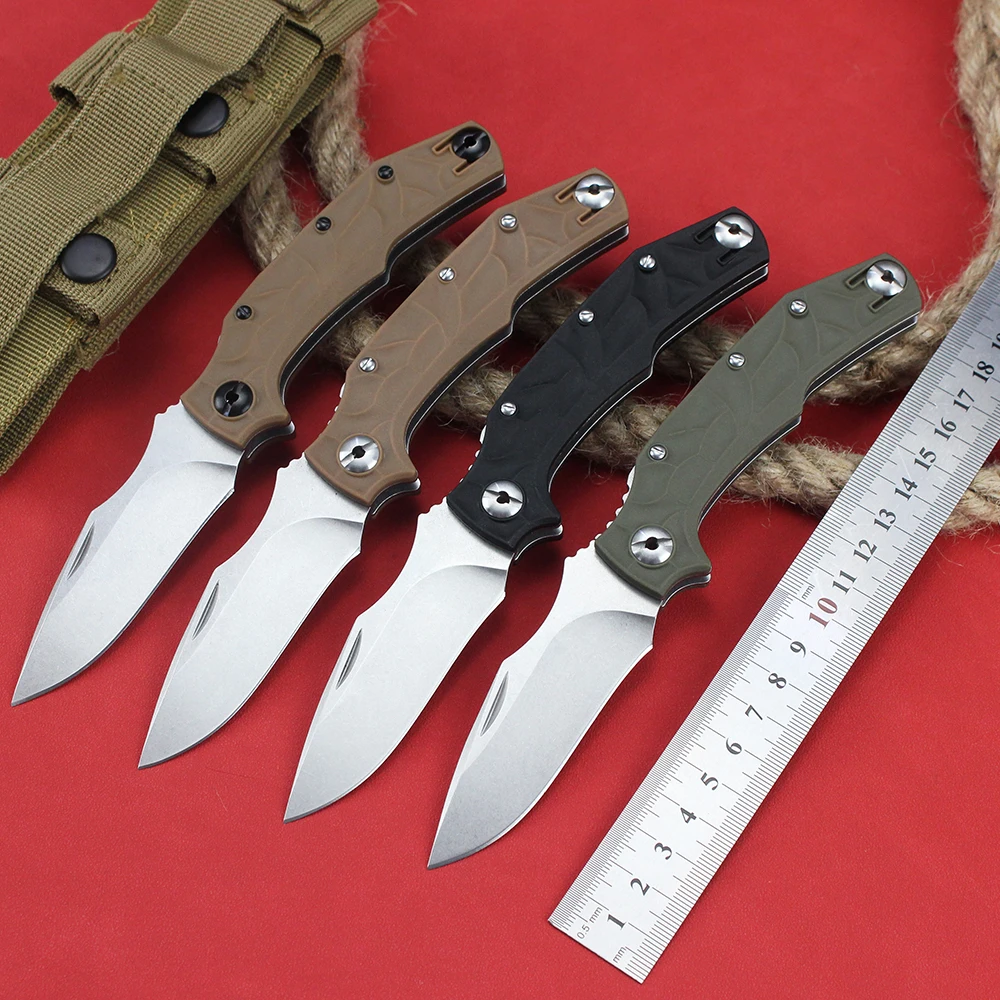 New Pohl Force Folding Knives ATS-34 Steel Portable Survival Tactical Multipurpose Combat Pocket Knives EDC Outdoor Utility Tool