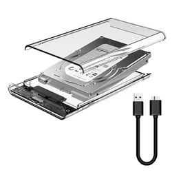 Hard Disk Boxs USB 3.0 type C 3.1 to SATA III Hard Disk Case 2.5 Inch HDD SSD Shell External Enclosure Hard Drive Disk Box
