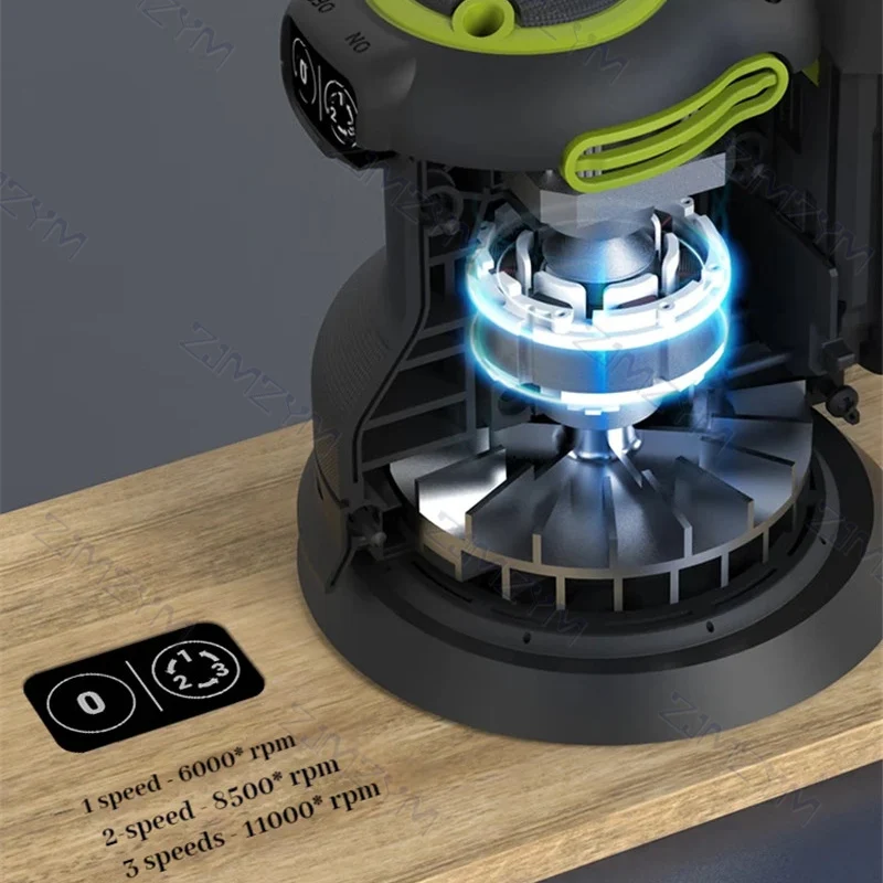 Cordless Random Orbital Sander Kit WU657 20V Multifunctional Sander for Wood Metal Polishing