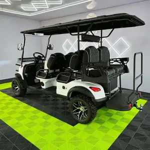 4WD, 2 + 2 golf arabası 4 kişilik 48V Mini golf arabası-elektrikli 8 mini elektrikli otomobillerin en çok satan 2 koltuklu-no. 1