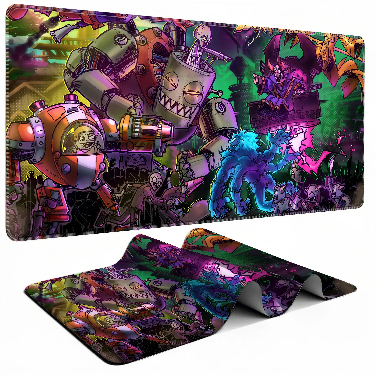 Mouse Defense Pad MousePad Non-slip Game Lockedge Office Student Gaming Thickened Zombies Large Writing Pad P-Plants Cushion