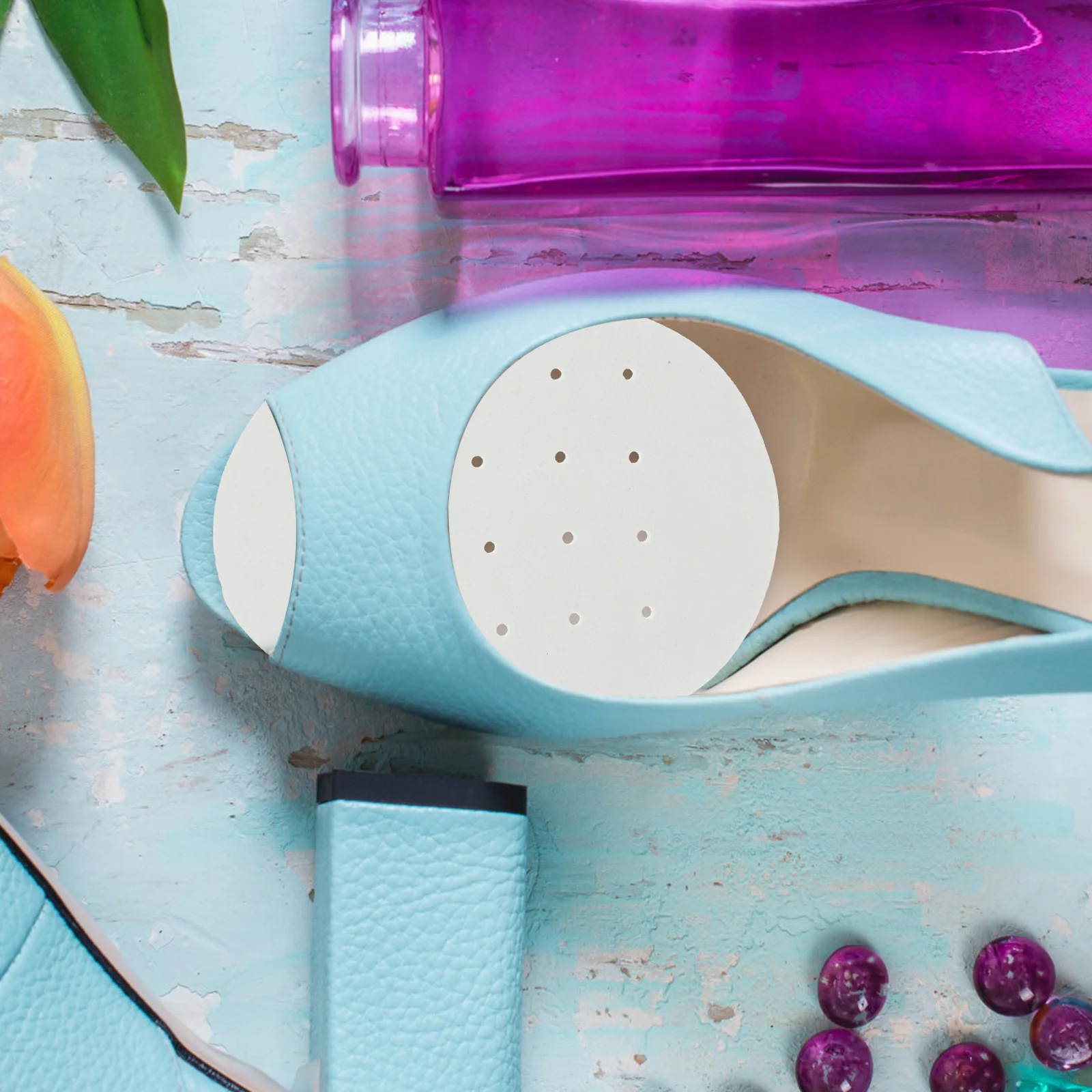 

10Pairs Half Insoles Forefoot Cushion Pads Soft Sponge Shoe Inserts Prevent Rubbing Shoe Pads Half Insoles Forefoot Cushion