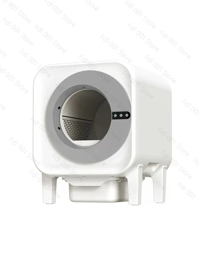 Smart cat litter box, enlarged video footage, video deodorization and anti-splashing cat litter machine, automatic toilet