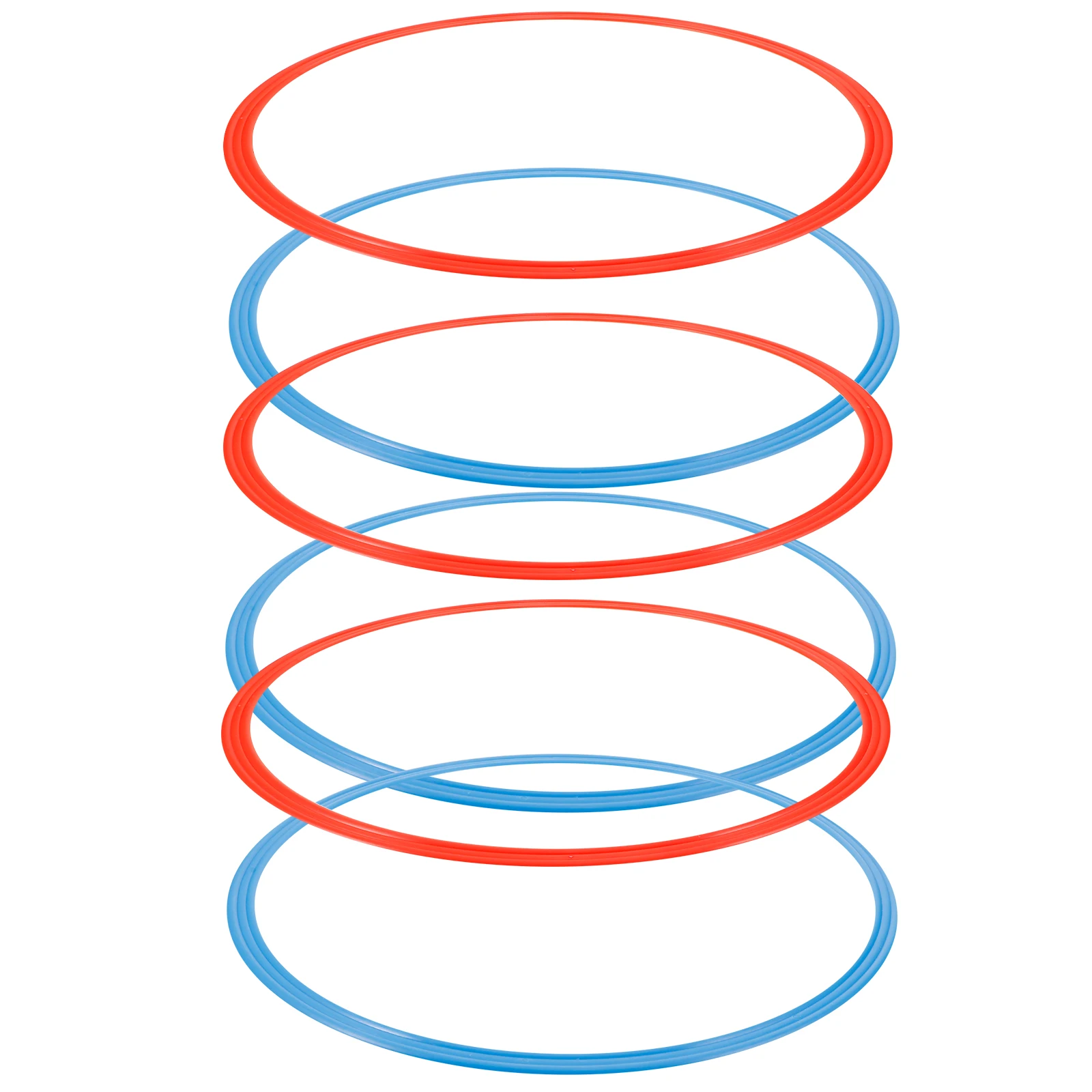 

6pcs Step Training Rings Football Agility Circles Soccer Basketball Sports Fitness s Equipment Champions Durable Eco Friendly