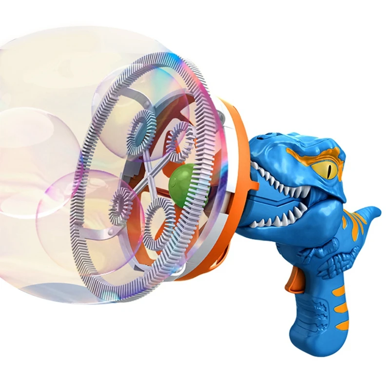ABJL-Fan Dinosaur Bubble Machine Bubbles In Bubble Handheld Electric Dinosaur Bubble Machine Bubble Dinosaur Pool Toys