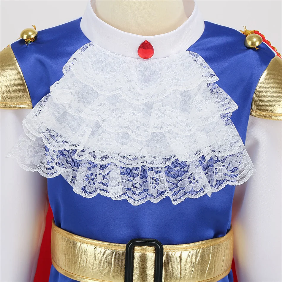 Boys Disney Prince Clothes Kids Role Play Peter Pan Apparel Birthday Gift Carnival Party Costume Children Cosplay King Outfits