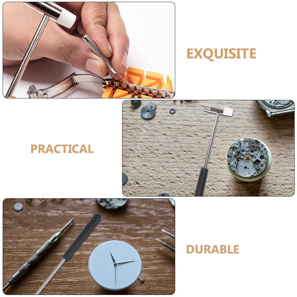 

2 Pcs Watch Repair Hammer Removal The Watchmaker Tool Small Tack Tools Mini Water Proof Child
