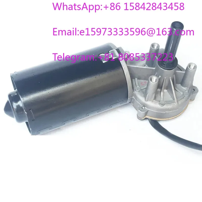 1 piece suitable for High torque worm gear DC reduction motor 24v copper turbine keyway reduction motor