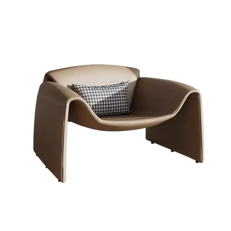 Internet celebrity crab chair sofa model room office single sofa small apartment living room designer backrest sofa chair