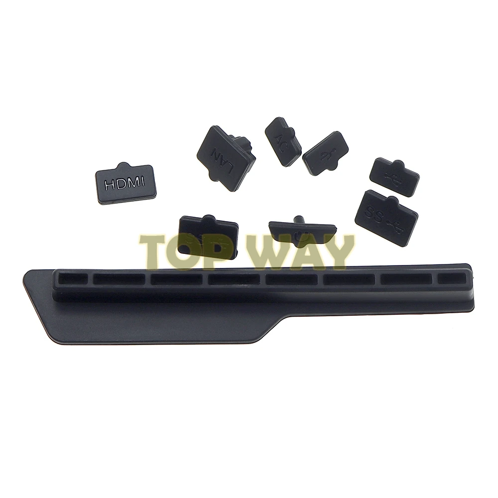 2 zestawy silikonowych wtyczek przeciwpyłowych do konsoli PS5 Pro Slim z interfejsem USB Osłona przeciwpyłowa do konsoli PlayStation 5 Slim/Pro