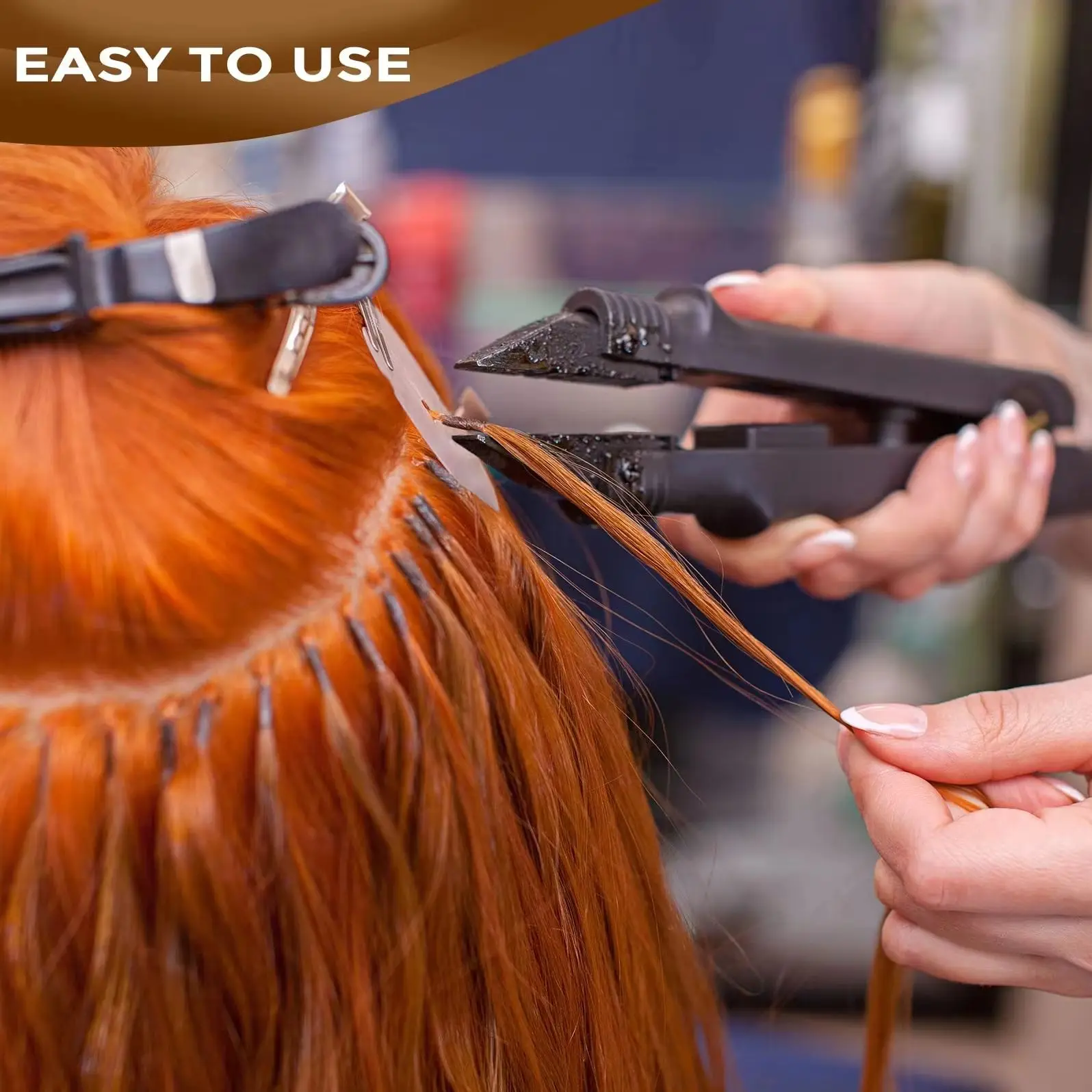 

Машина для склеивания кератиновых K-Tips Malaika 611B, мега-наращивание волос, железный инструмент для наращивания волос, регулируемый степень K-Tip, утюг для салона