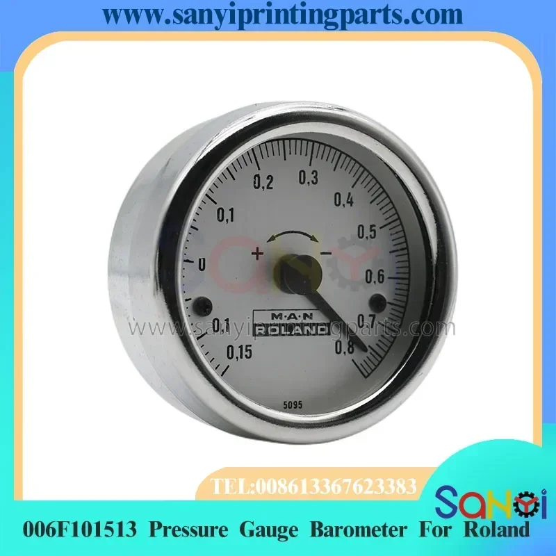 

1 шт. Roland 700 манометр для печати, ход барометра 006F101513 0,15-0,8 для деталей машины