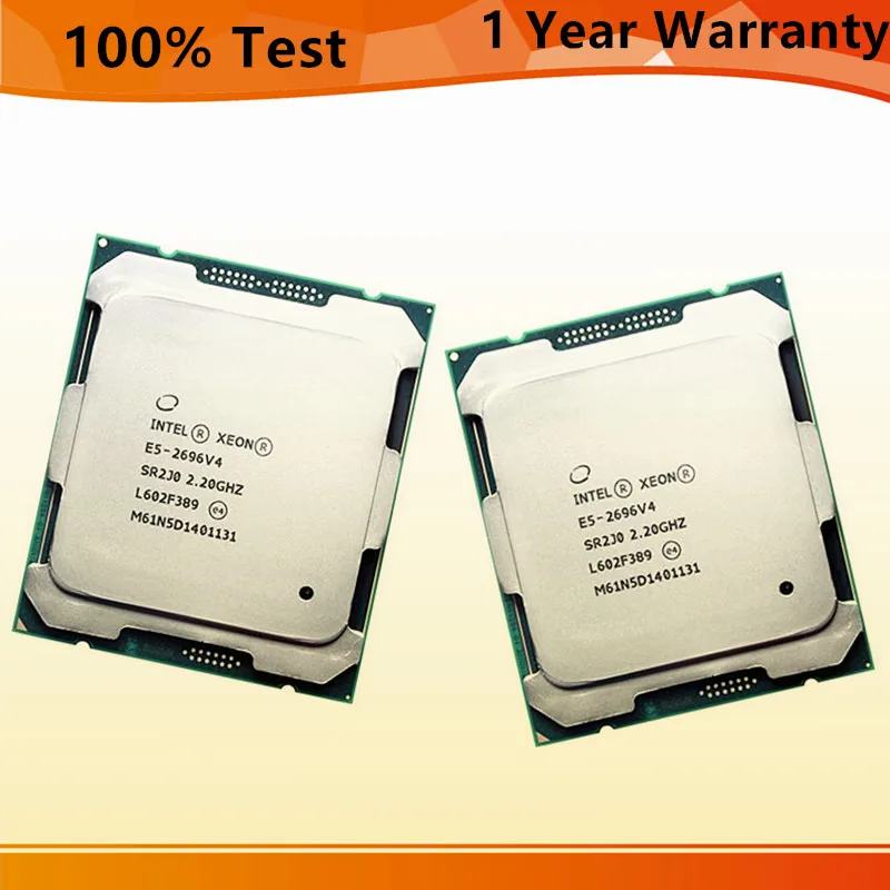 インテル Xeon E5-2696V4 2.2GHz 22コア 44スレッド 55M 14NM E5