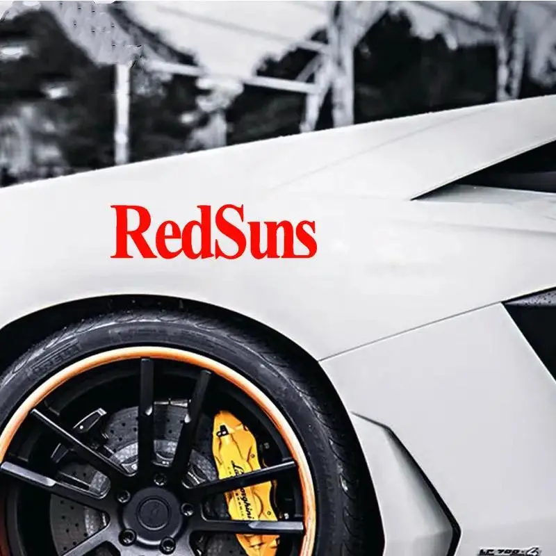 

1pc RedSuns Initial D JDM Vinyl Decal - Universal Car Motorcycle Laptop Wall Decor Sticker for Auto Body Bumper Window