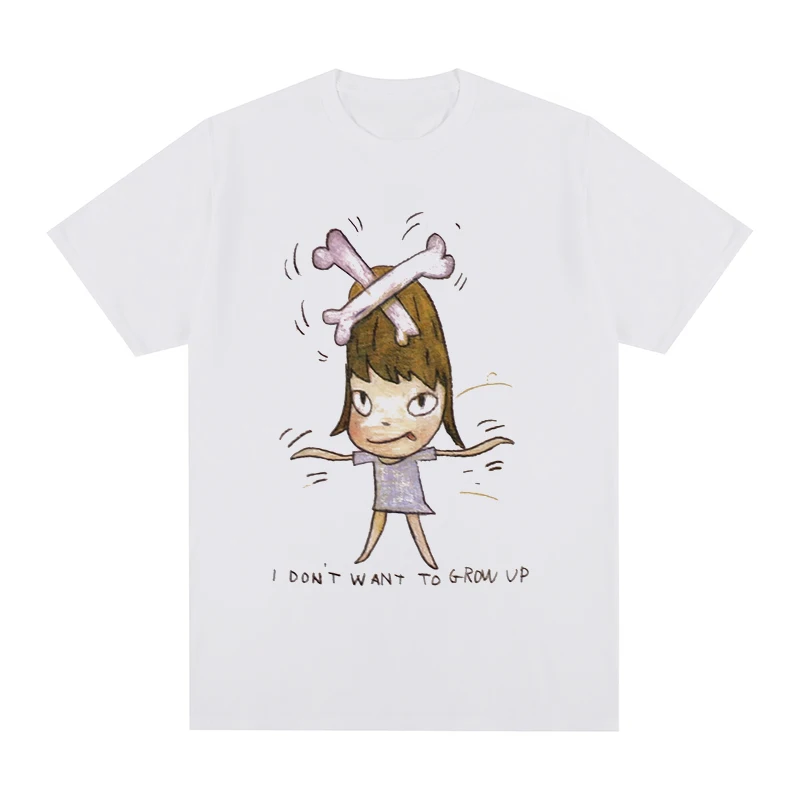 

Yoshitomo Nara I Don't Want To Grow Up t-shirt Cotton Men T shirt New TEE TSHIRT Womens