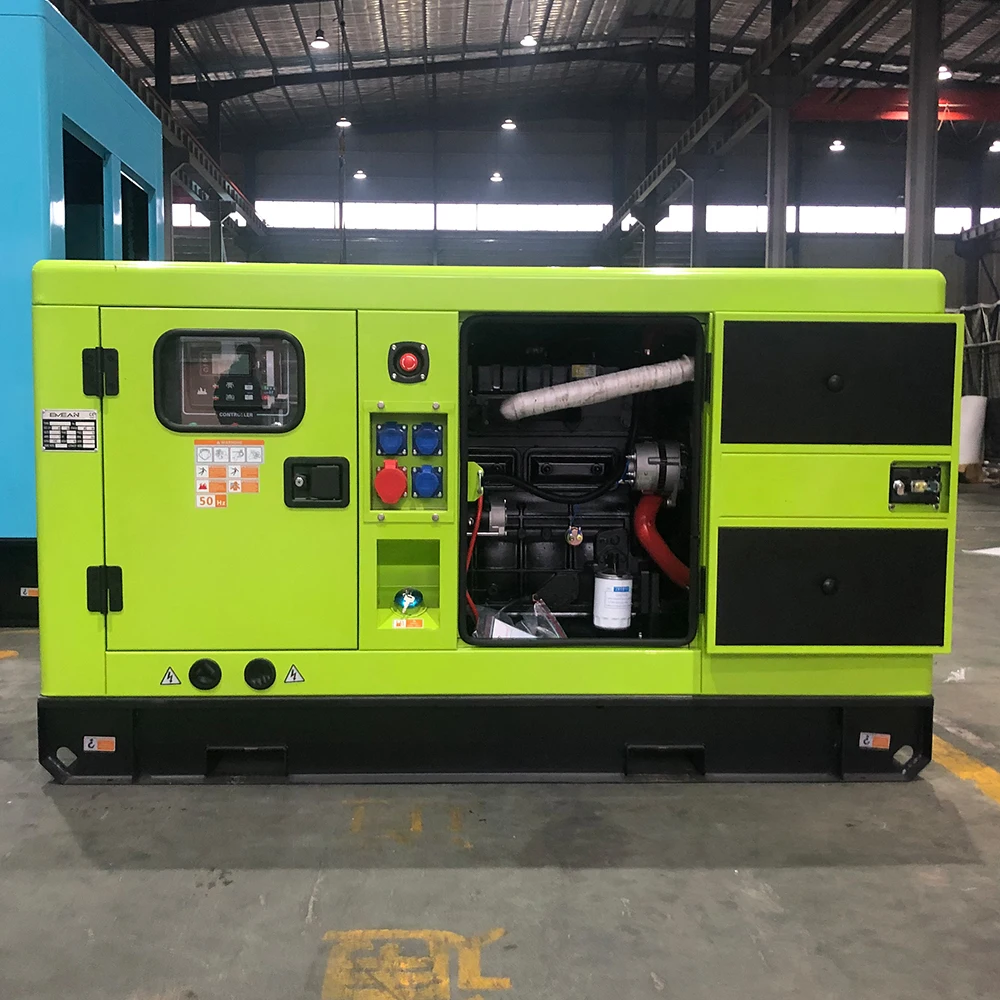 مرحلة واحدة 15kw 15kva مولد الديزل المبرد بالماء المولد 15 Kva مولد سعر الديزل