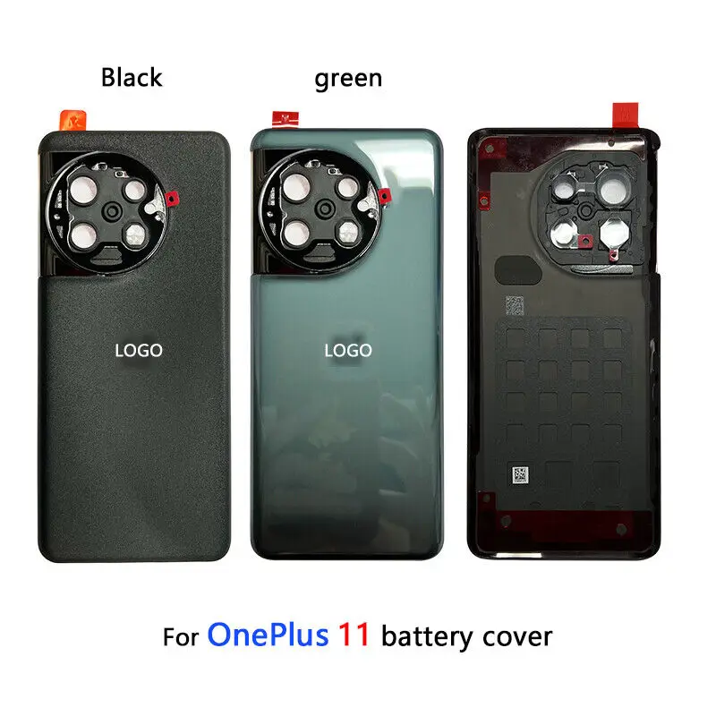 For OnePlus 11 PBH110 Battery Back Cover, Glass Rear Panel Battery Back Door Cover For Oneplus 11/1+11 Replacement Repair Parts